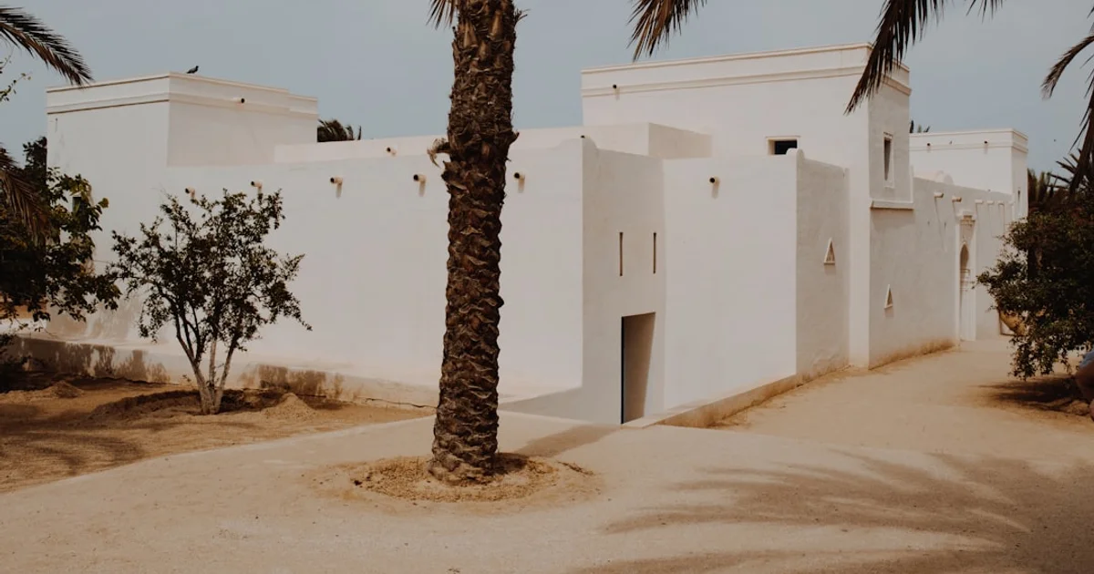 Vue panoramique de la ville de Gafsa et ses montagnes
